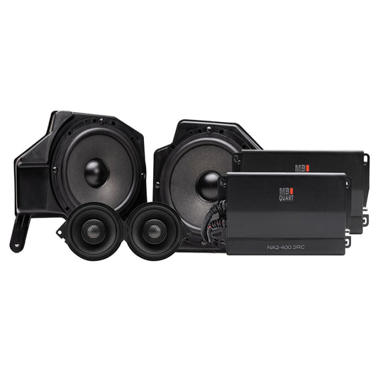 MB Quart Stage 4 Audio System for Jeep Wrangler JL 18-23/Gladiator JT 20-26 - 422642
