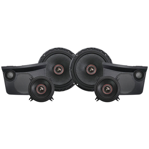 MB Quart Front Dash 3-Way Component Speakers Upgrade Kit for 21-24 Ford Bronco - 427499