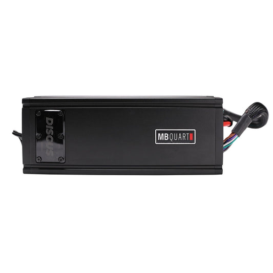 MB Quart Discus 5 Channel Marine Amplifier with Top Mounted Controls, 500 Watts - 431771