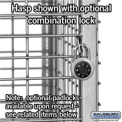 Salsbury 48" Wide Double Tier Bulk Storage Locker