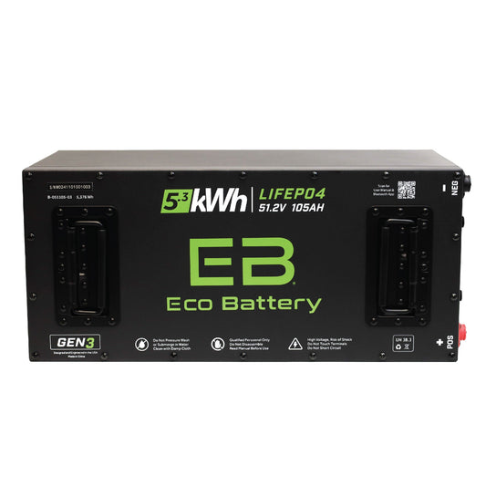 Eco Battery 51V 105AH Skinny Battery Bundle / Club Car Carryall - B-3101