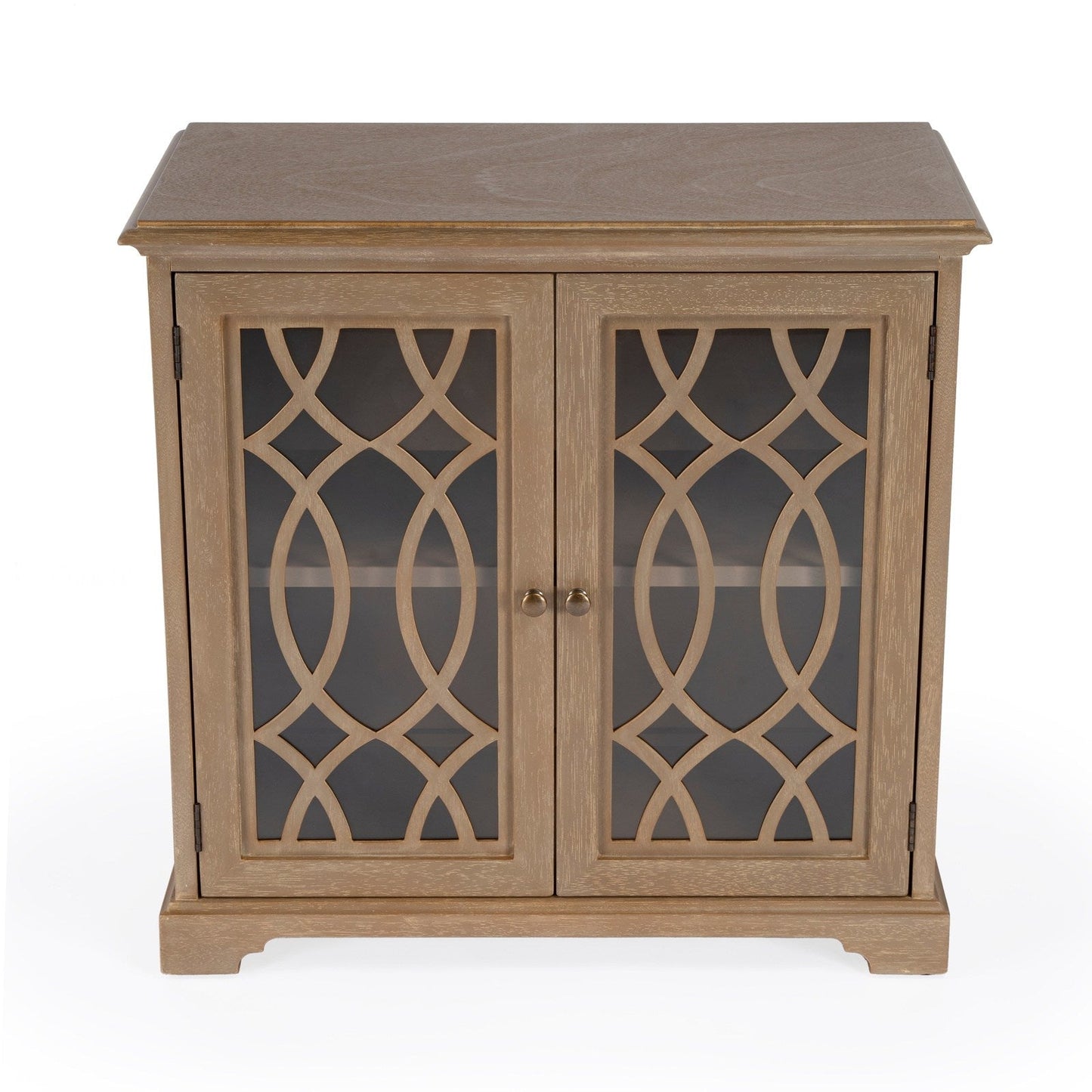 Butler Specialty Company Lee 2 Door Cabinet, Light Brown  - 5631251