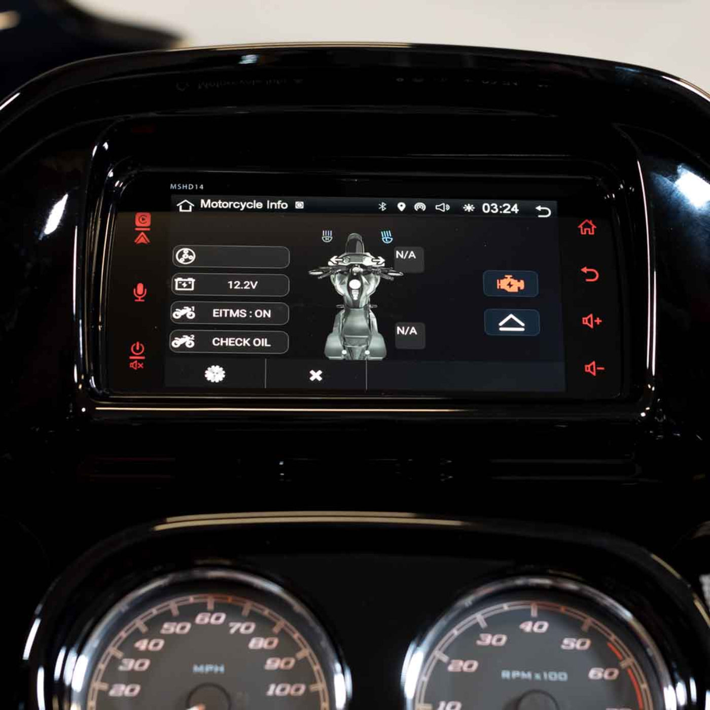 Diamond Audio 2014-2023 Plug N-Play Digital Media Receiver for Harley Davidson Touring Motorcycles - MSHD14