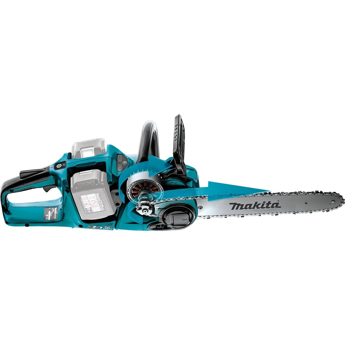 Makita 18V LXT Brushless 14" Chain Saw (Bare Tool) - XCU07Z