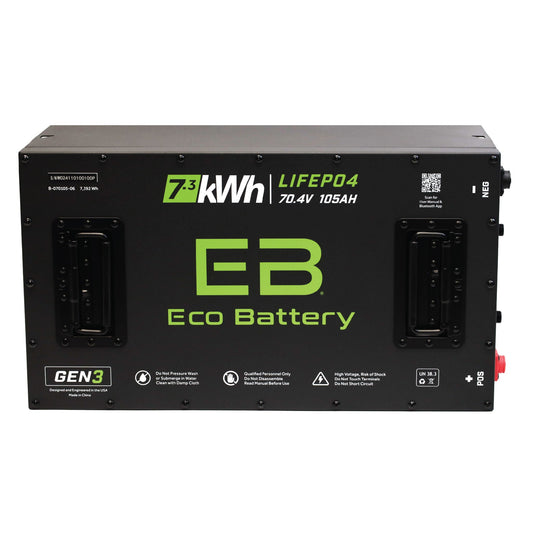 Eco Battery 70V 105AH Battery Bundle / Advanced EV EV1 / 2021-23 (ADEV MCU) - B-3344