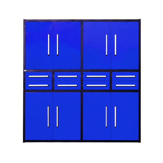 Chery Industrial [BARGAIN] 7ft Storage Cabinet (8 Drawers & 4 Cabinets) - A_WW000213