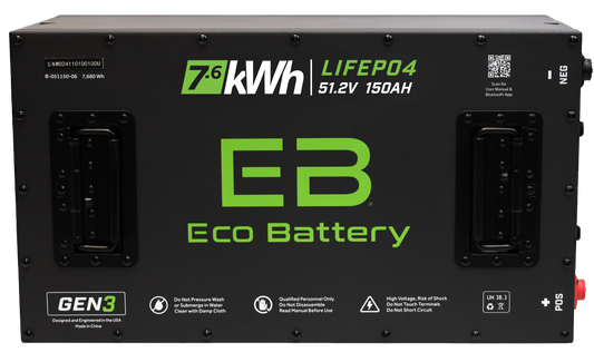 Eco Battery 51V 150AH Battery Bundle / Pilot Car - B-3438