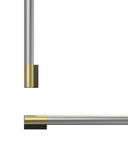 Fisher Paykel Professional Round Flush Handle Kit for Integrated Freezer, 36" Other - AHP3RD3684WBA