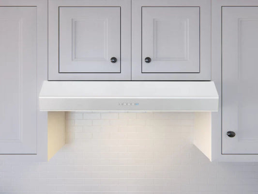 Zephyr AK1200CW 30" Breeze II Under-Cabinet White - AK1200CW