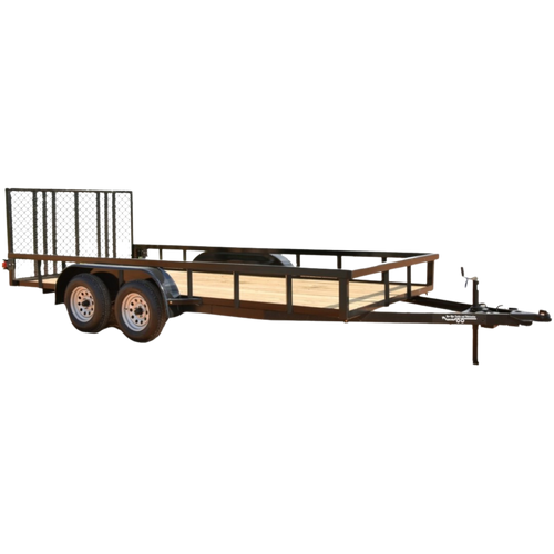 Bye-Rite 6.6ft x 16ft Tandem Axel Utility Trailer  - BR1876