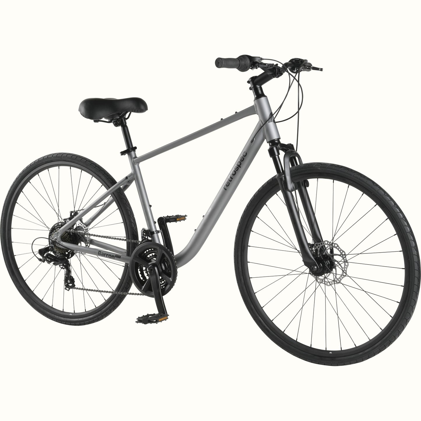 Retrospec Barron Plus Comfort Hybrid Bike - 21 Speed - 6059