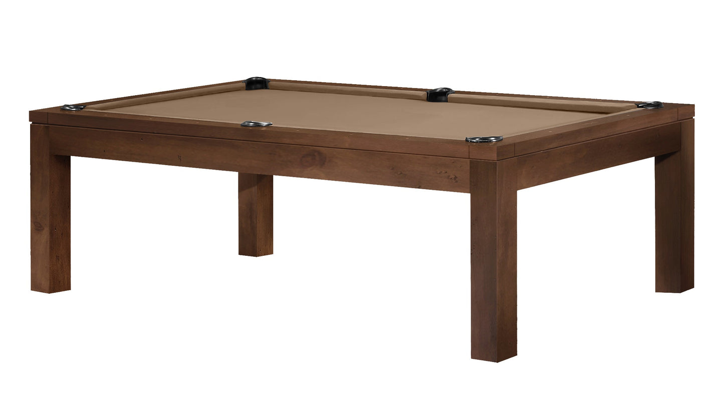 Baylor 8 Ft Pool Table Dining Collection - Rustic Series