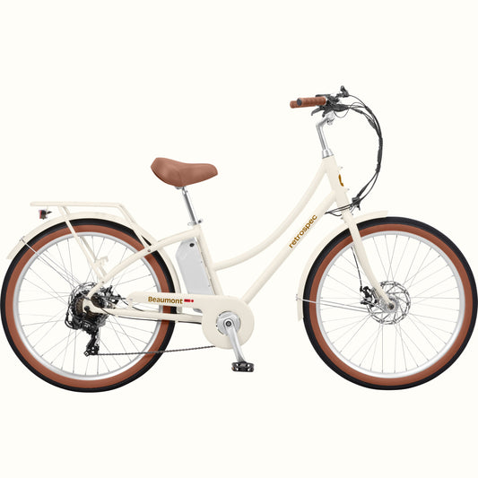 Retrospec Beaumont Rev 3 City Electric Bike - Step Through - 6597