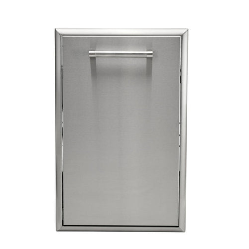 COYOTE 18" FRONT TO BACK TRASH RECYCLE COMBO - C3-FBTRC