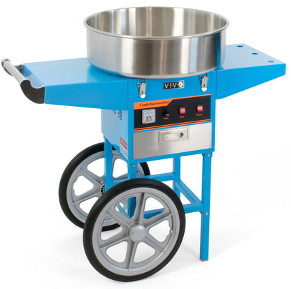 VIVO Electric Commercial Cotton Candy Machine with Cart - CANDY-V002