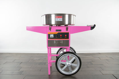 VIVO Electric Commercial Cotton Candy Machine with Cart - CANDY-V002