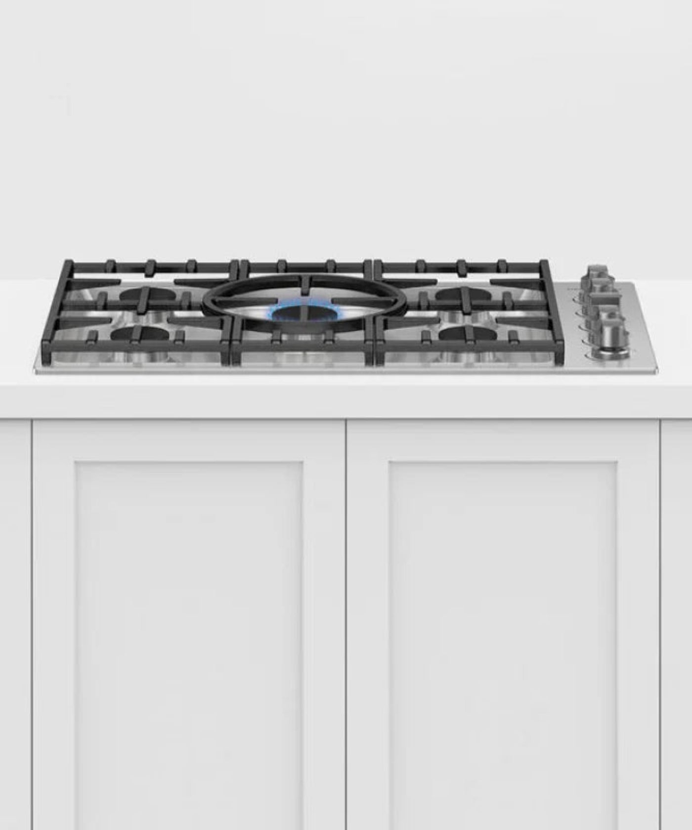 Fisher Paykel 36" Series 7 5 Burner Gas Cooktop, Natural Gas Stainless Steel - CDV3365N