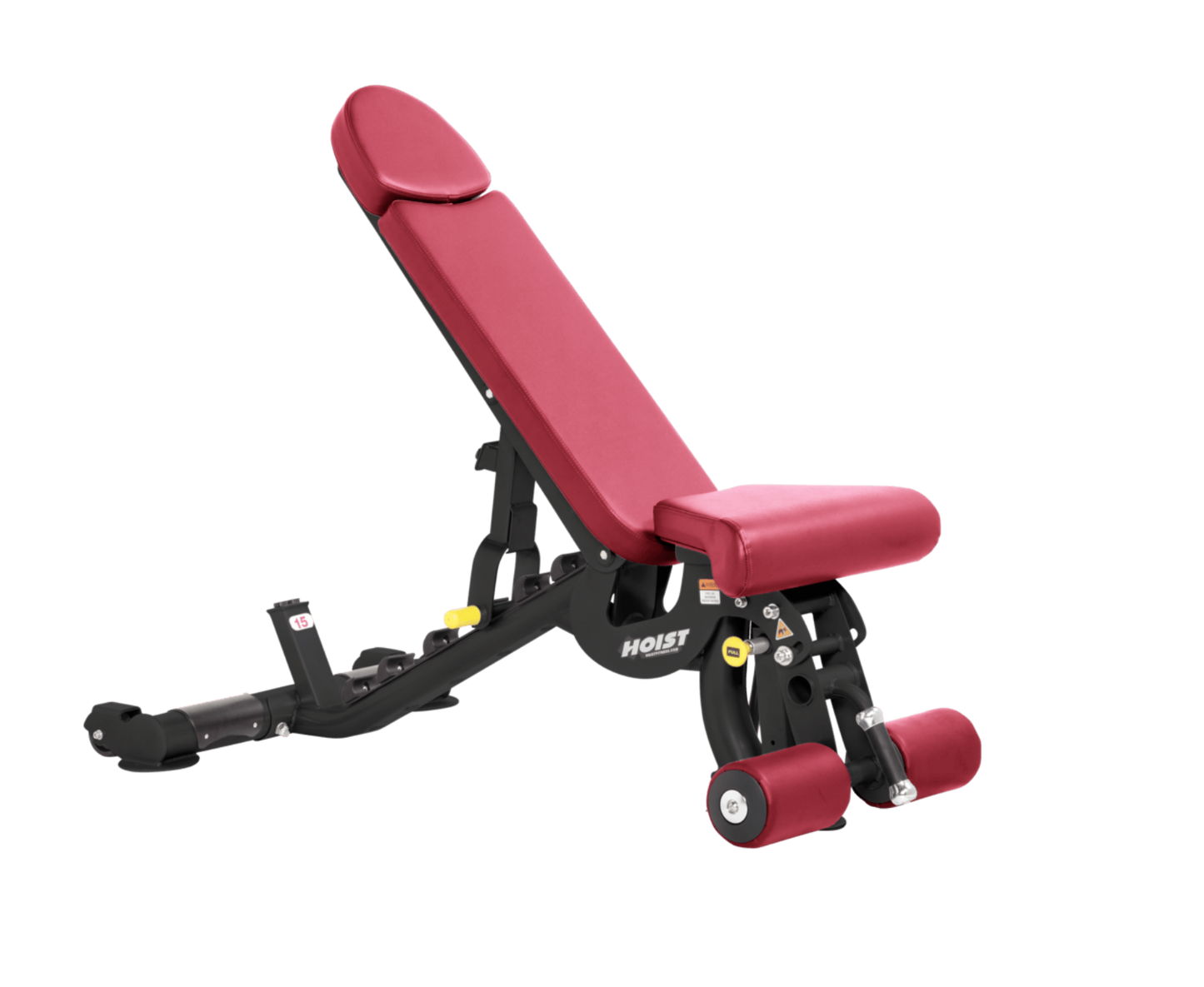 Hoist Super Flat/Incline/Decline Bench - CF-3165-Black Black