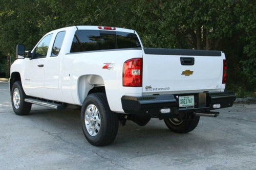 Fab Fours CH11-T2150-1 Chevy Silverado 2500/3500 2011-2014 Black Steel Rear Bumper