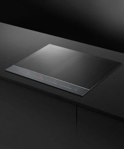 Fisher Paykel 24" Series 7 4 Zone Induction Cooktop, with SmartZone Black Glass - CI244DTB4