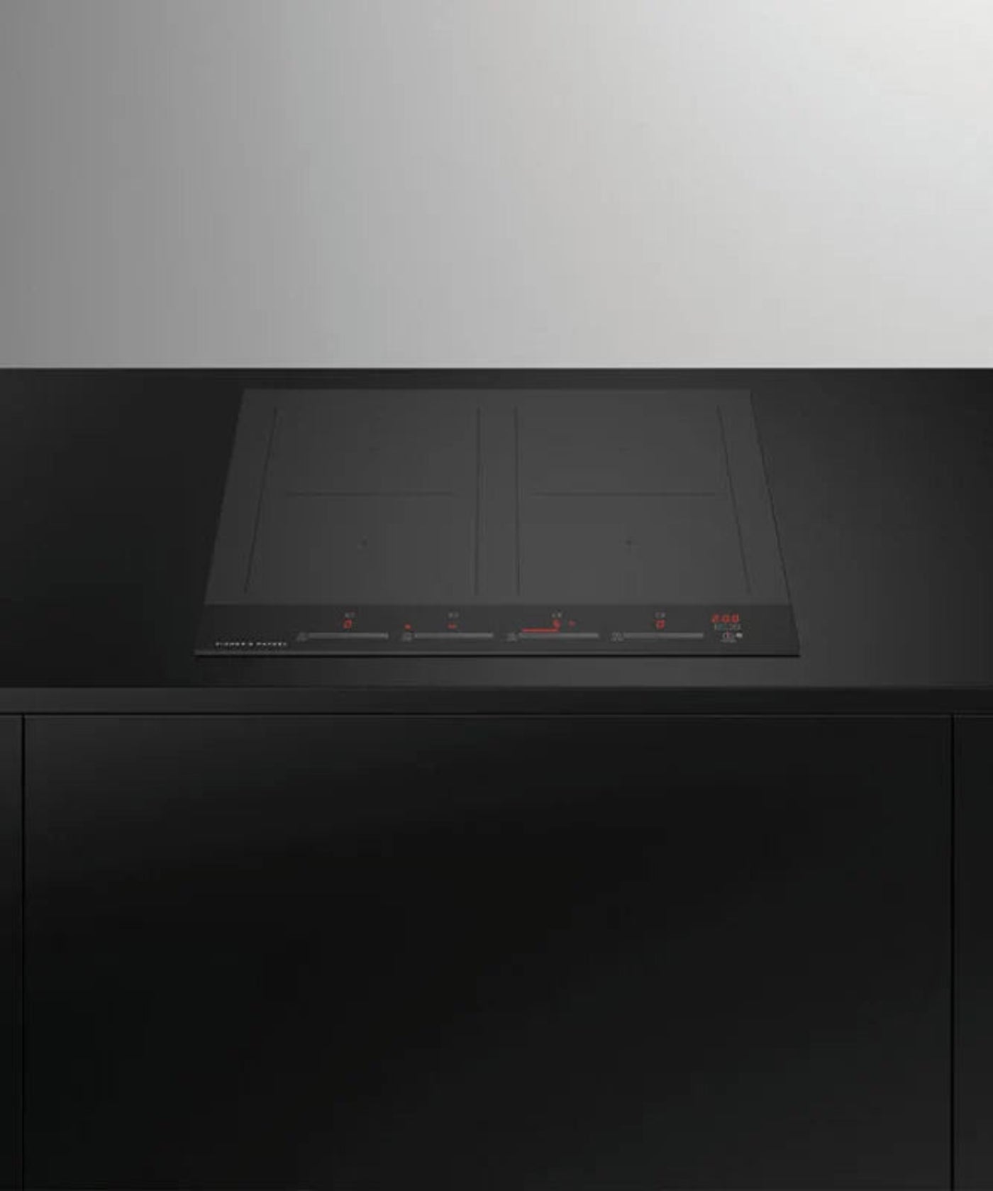 Fisher Paykel 24" Series 7 4 Zone Induction Cooktop, with SmartZone Black Glass - CI244DTB4
