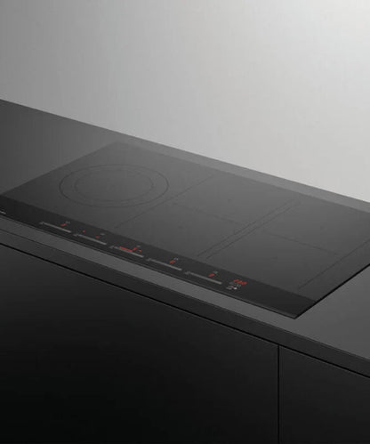 Fisher Paykel 36" Series 7 5 Zone Induction Cooktop, 2 Smart Zones Black Glass - CI365DTB4