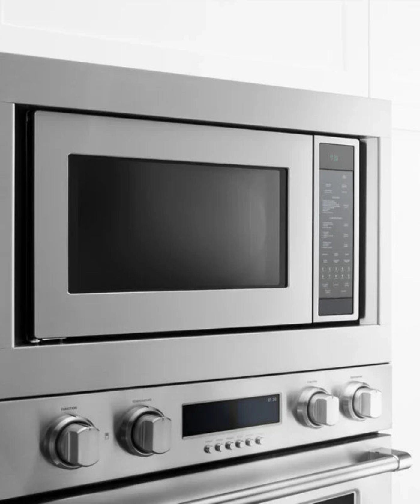 Fisher Paykel 24" Series 5 Contemporary Compact Convection-Microwave Oven Stainless Steel - CMO24SS3Y