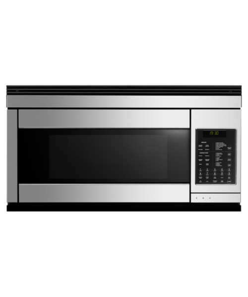 Fisher Paykel Over the Range Microwave, 30" Stainless Steel - CMOH30SS3T