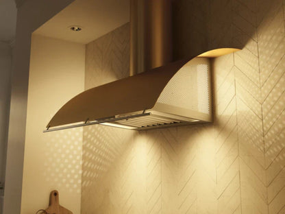 Zephyr COKE36CBGX 36" Okeanito Wall Brushed Gold - COKE36CBGX