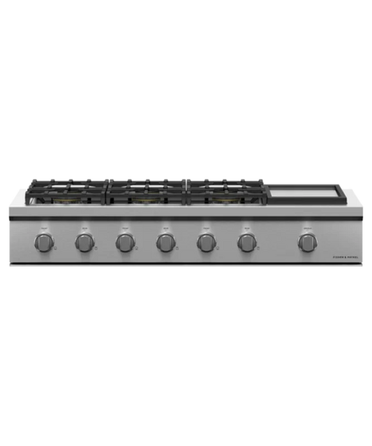 Fisher Paykel Gas Rangetop, 48", Griddle Other - CPV3486GDL