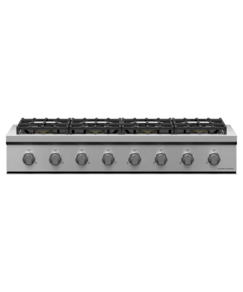 Fisher Paykel 48" Series 9 8 Burner Gas Rangetop, Natural Gas Stainless Steel - CPV3488N