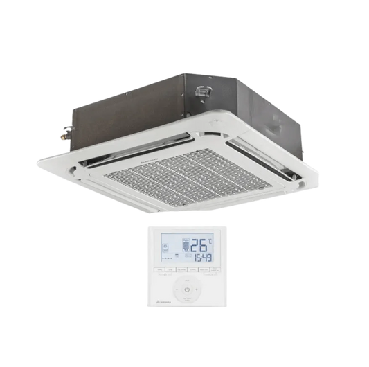 ActronAir CRE-100AS / URC-100AS 10kW Cassette Split System - CRE-100AS / URC-100AS