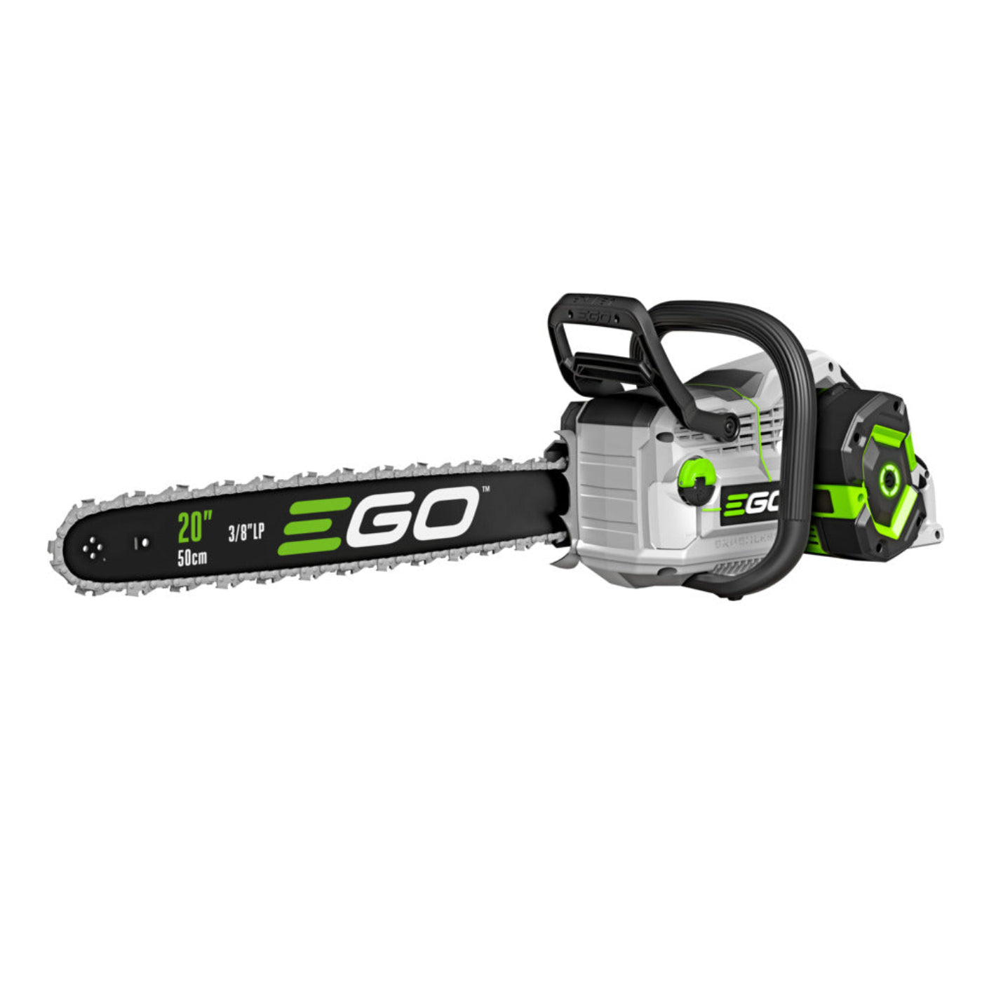EGO Power+ 20-Inch 56-Volt Lithium-ion Cordless Farm & Ranch Chainsaw with Digital Display, LED Work Light, 6Ah Battery and 320W Charger - CS2005