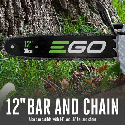 EGO Power+ Commercial Top Handle Chainsaw with Battery Holster, 5Ah Battery and Charger - CSX3003