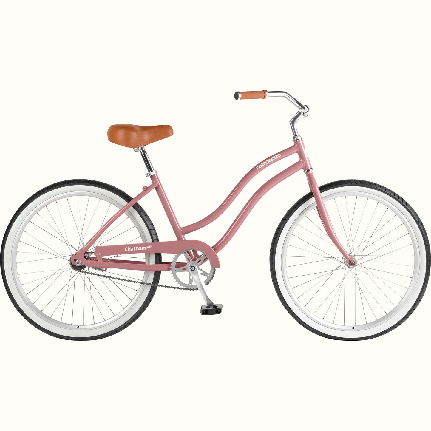 Retrospec Chatham Plus Aluminum Beach Cruiser Bike - Step Through Single Speed - 3929