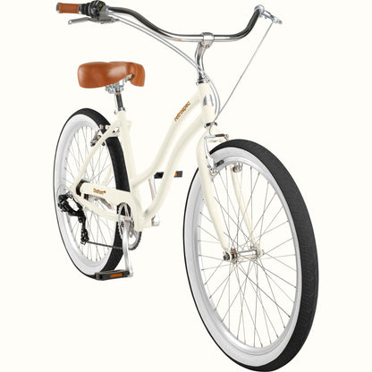 Retrospec Chatham Plus Aluminum Beach Cruiser Bike - Step Through 7 Speed - 6408