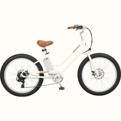 Retrospec Chatham Rev 3 Beach Cruiser Electric Bike - Step Through - 6596