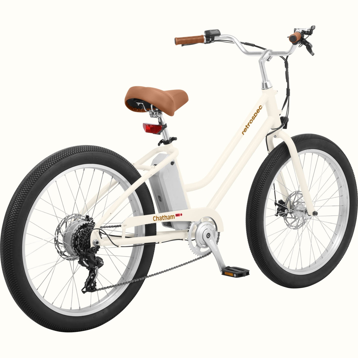 Retrospec Chatham Rev 3 Beach Cruiser Electric Bike - Step Through - 6596