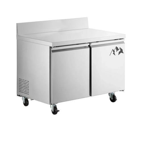 Chef AAA  Commercial 48" Undercounter Freezer with Splash Guard 12 cu.ft. - SS-UCSG-48F-HC