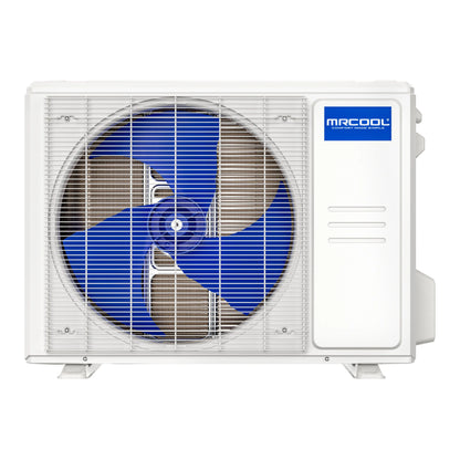 MRCOOL DIY 5th Gen Mini Split - 4-Zone 36,000 BTU Ductless Air Conditioner and Heat Pump Condenser with 18K + 9K + 9K + 9K Wall Mount Air Handlers - DIY5-4Z-36HP-18K9K9K9K