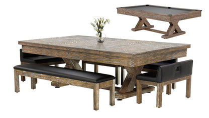 Legacy Billiards Cumberland 8 Ft Pool Table Dining Collection - 109073