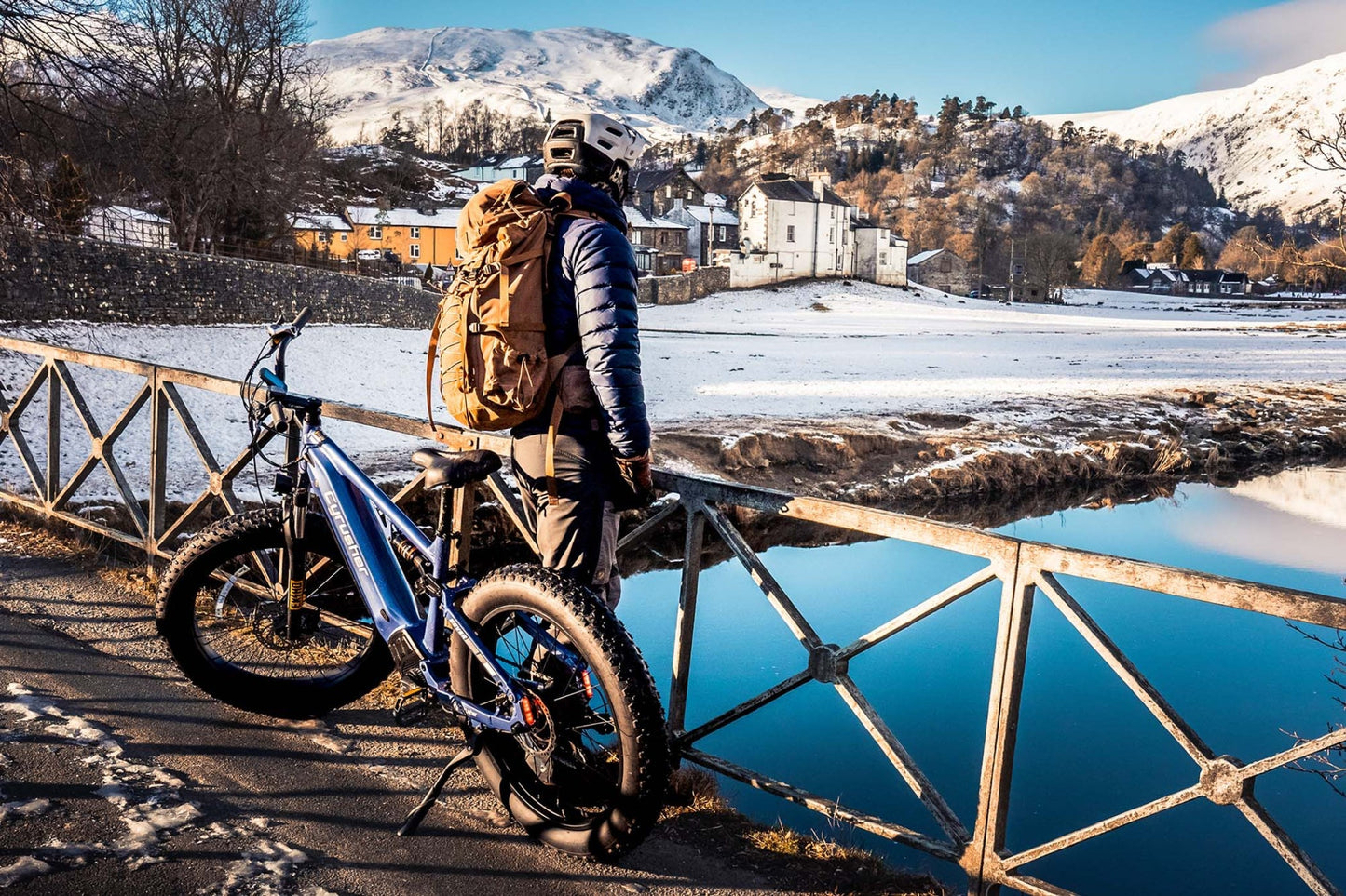 Cyrusher Rover Step-Over Full-Suspension E-Bike - US-ROVER-GREEN