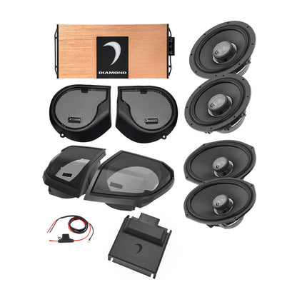 Diamond Audio 24+ Harley Davidson Street Glide 4-Speaker System - DA24SGSP3