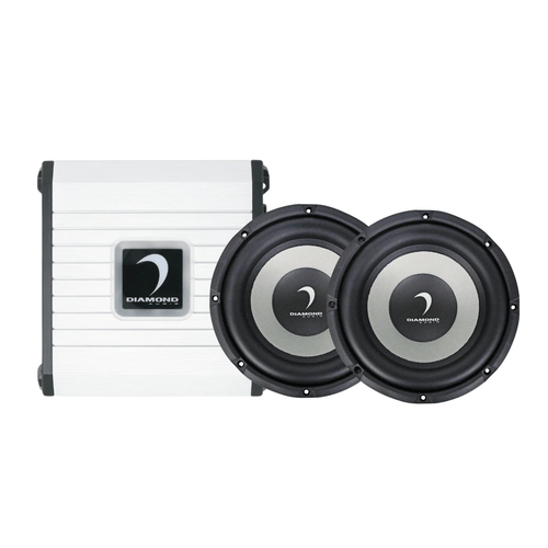 Diamond Audio Dual 12" DMD Series 2Ω Door Buster Deal - DMD122