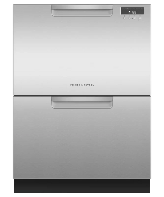 Fisher Paykel Series 7, Contemporary Double DishDrawer Dishwasher Stainless Steel - DD24DAX9N