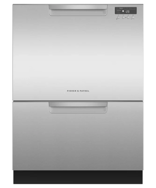 Fisher Paykel Series 7, Contemporary Tall Double DishDrawer Dishwasher Stainless Steel - DD24DCTX9N