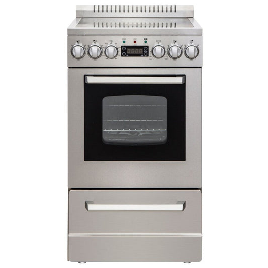 Avanti ELITE Series 20" Electric Range Oven Stainless Steel - DER20P3S