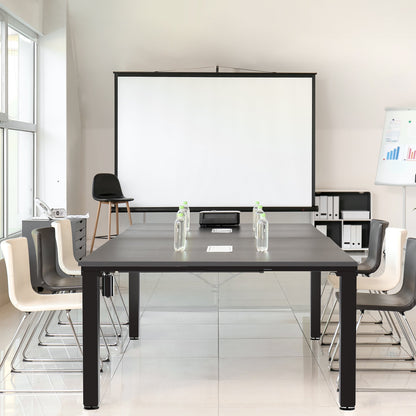 VIVO 40 Series - 95" x 55" Dual Motor 4-Leg Conference Table with Square Corner Top - DESK-KIT-404B