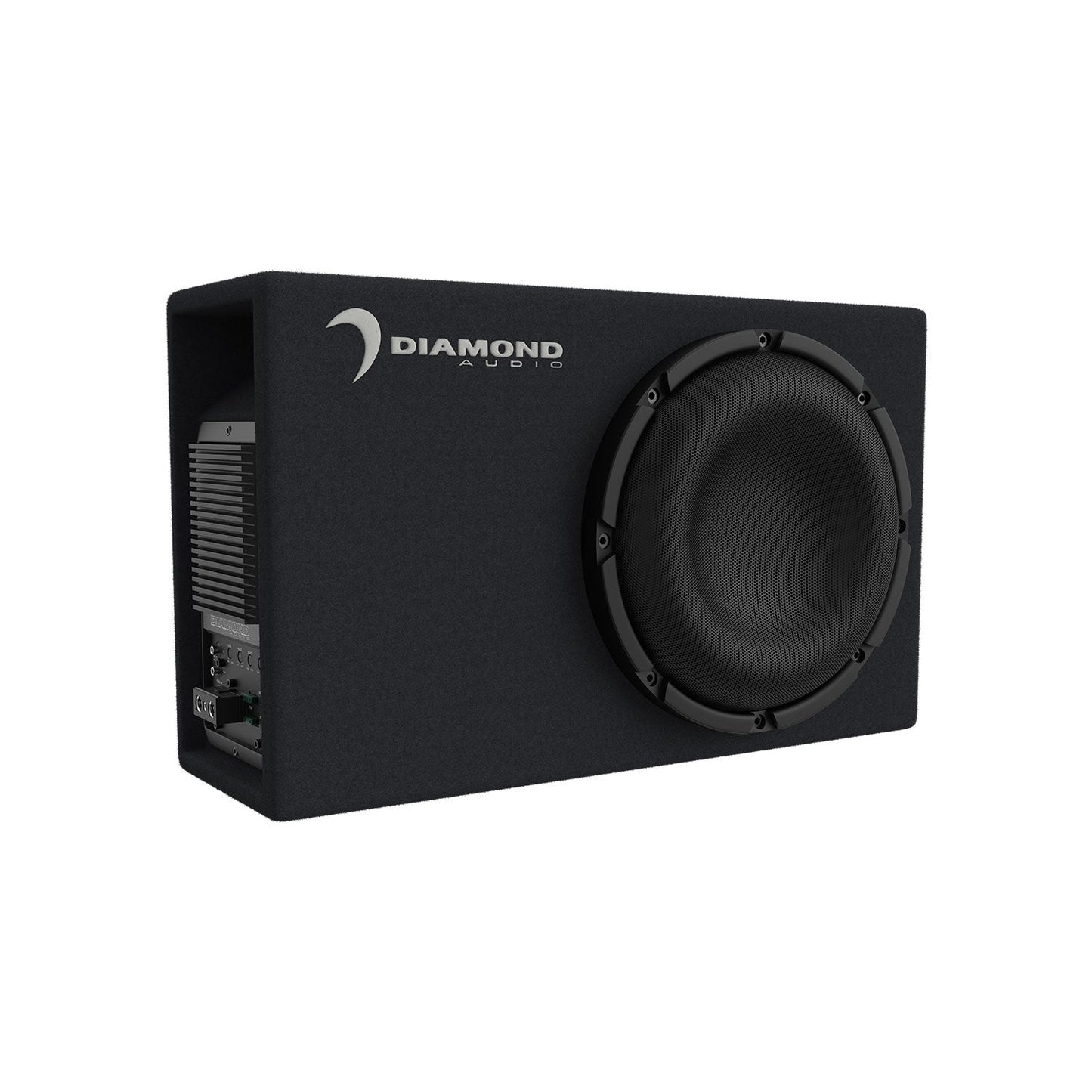 Diamond Audio 10" Slot Vented Active Subwoofer Enclosure (2Ω) - DESMB10A