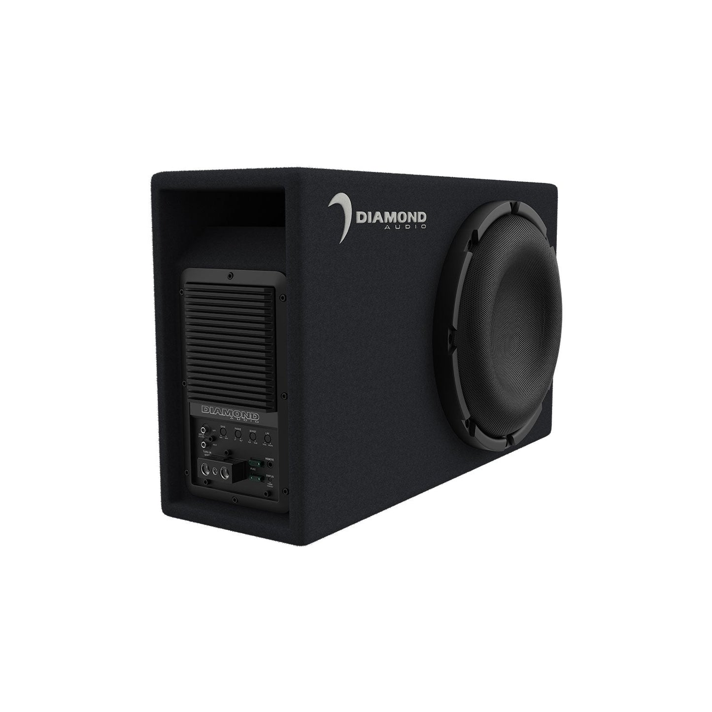 Diamond Audio 10" Slot Vented Active Subwoofer Enclosure (2Ω) - DESMB10A